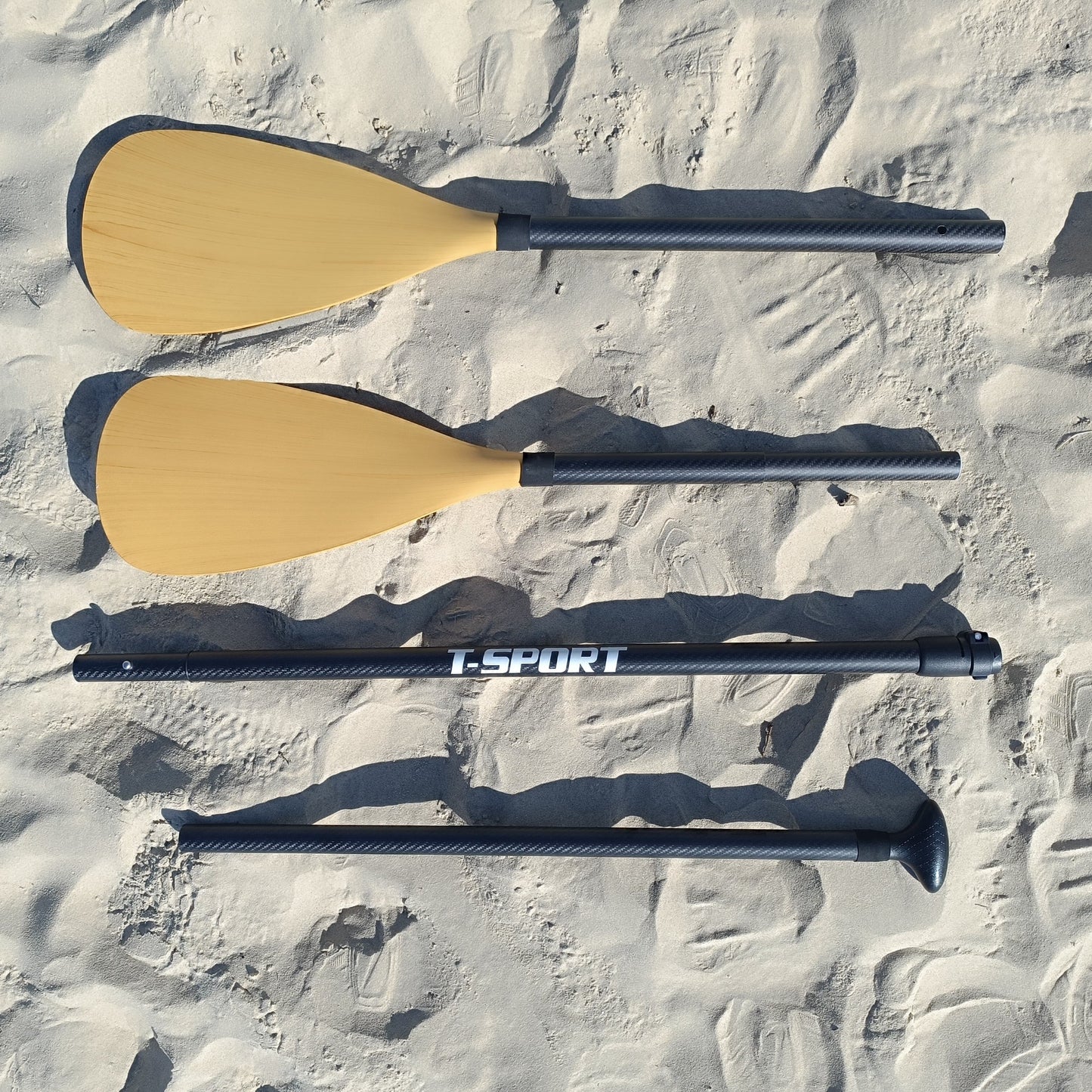 Carbon 4 pieces SUP Kayak Paddle