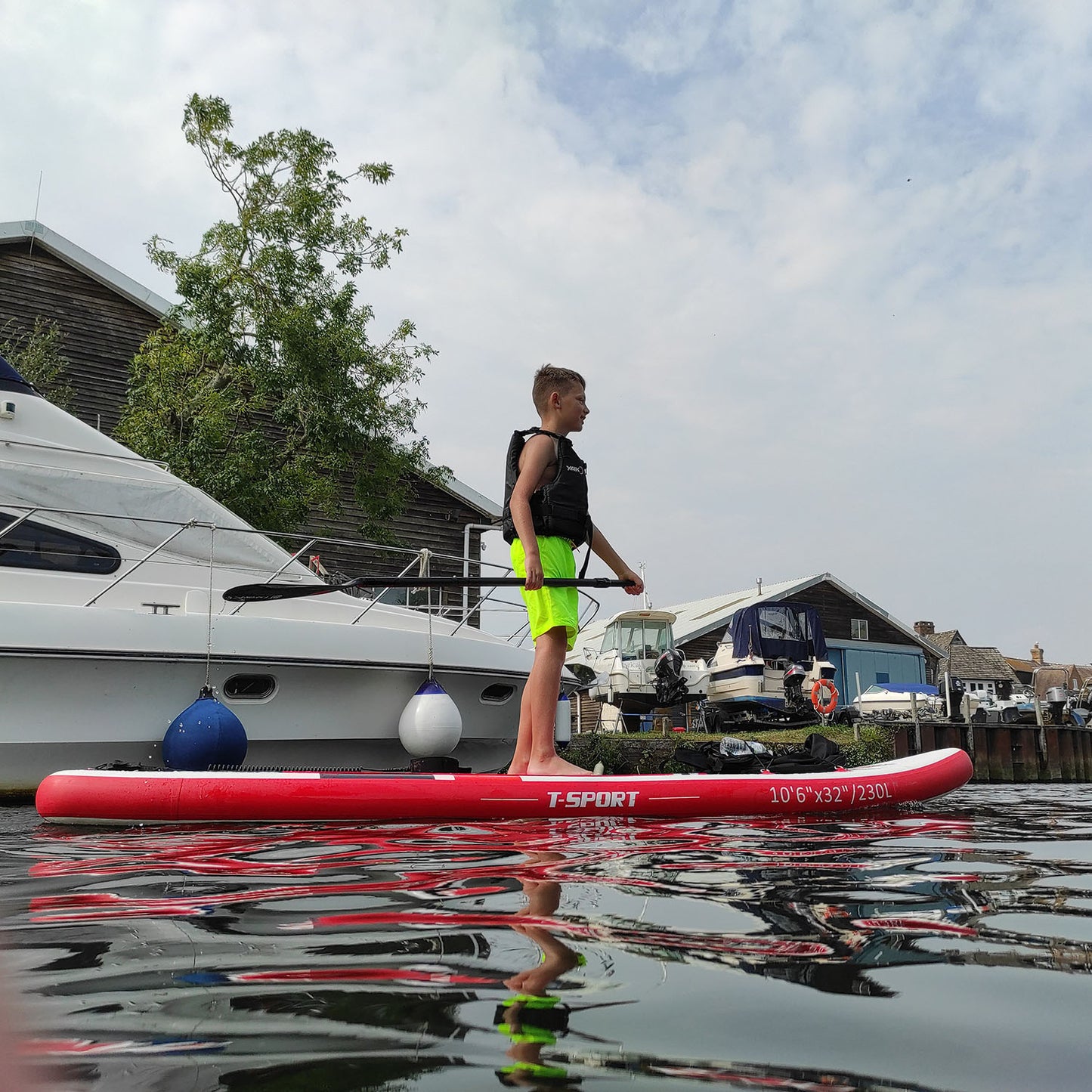 10'6" Red Rocket Inflatable Paddle Board