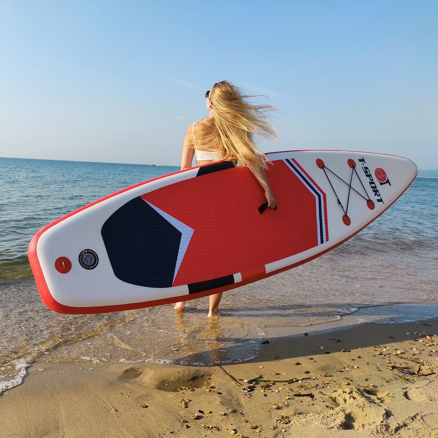 10'6" Red Rocket Inflatable Paddle Board