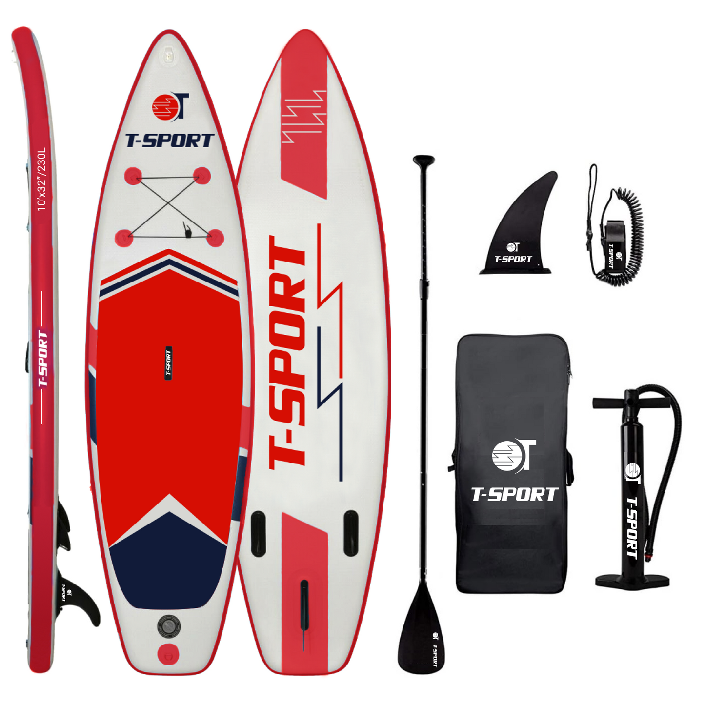 10'6" Red Rocket Inflatable Paddle Board